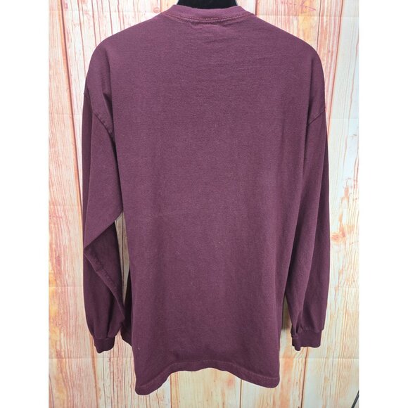 Texas A&M Basketball Long Sleeve T-Shirt XL Maroon TCX - Picture 2 of 5